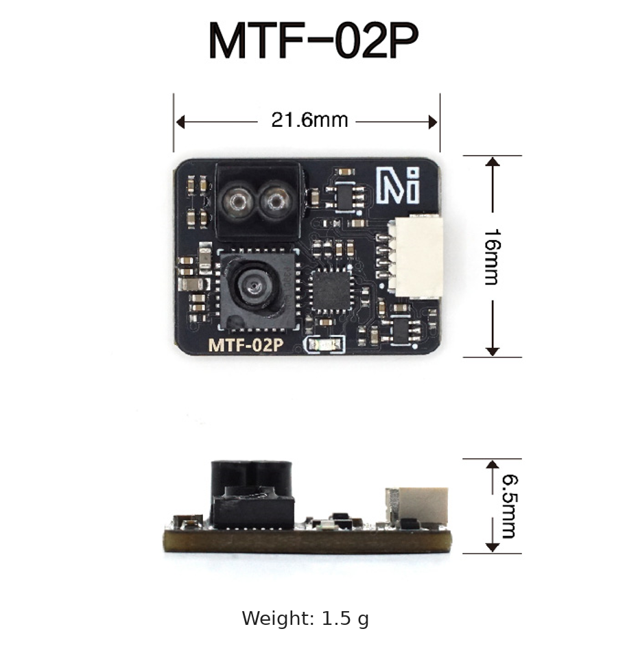 MTF-02P dimensions