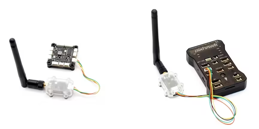 Connecting the radio to the flight controller